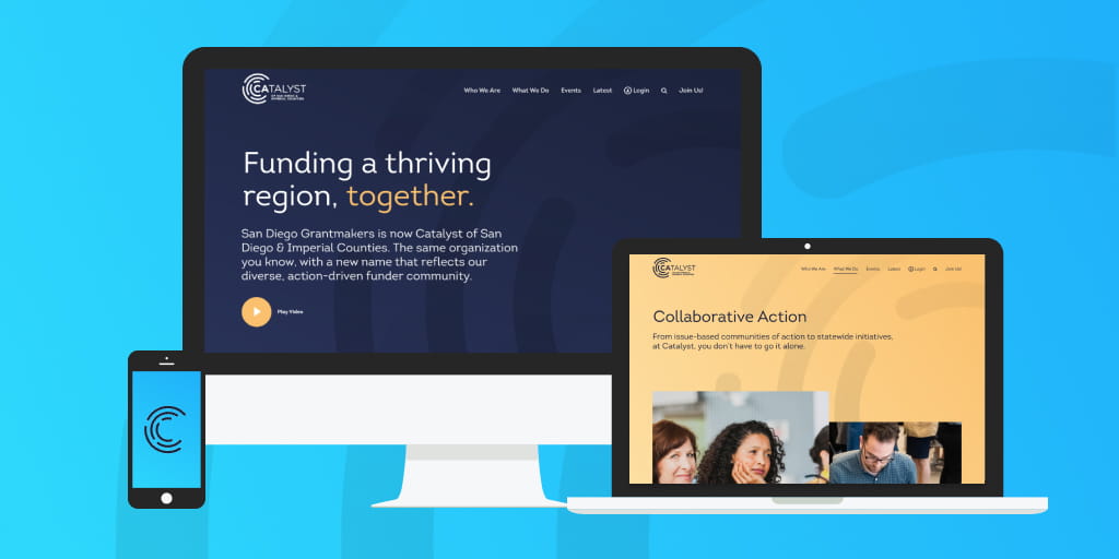 SDCatalyst's tweet image. Our staff &amp;amp; board are committed to serving alongside a vibrant funder community in building an equitable, collaborative social change ecosystem to benefit all of our region’s residents. We've also launched a new website to bring our new name to life: catalystsd.org.