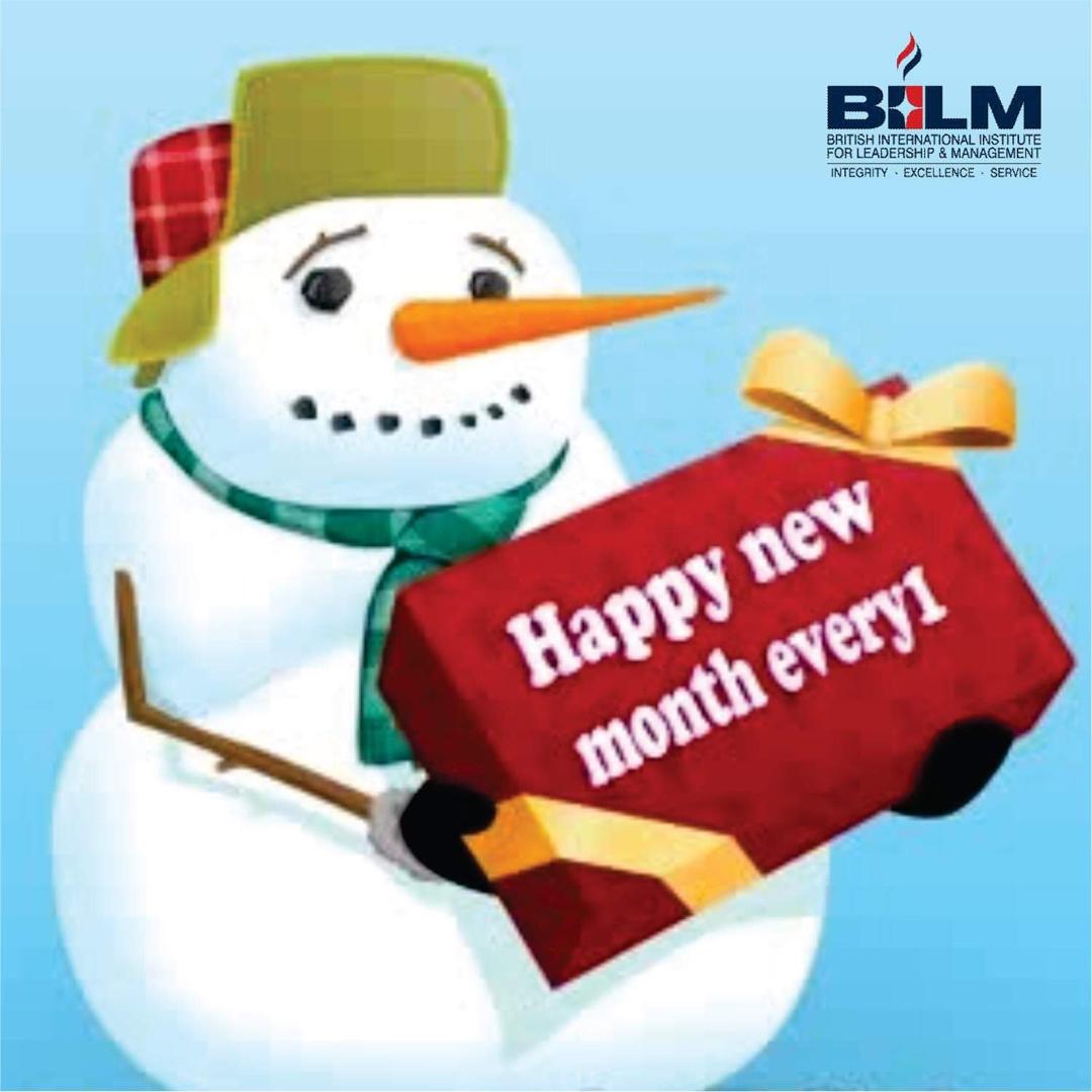 BIILM5's tweet photo. Happy New Month from us at #British #International #Institute for #Leadership and #Management - BIILM @BIILM5 

#integrity #excellence #service #newmonth #December1st #December2020 #DecemberToRemember https://t.co/VXirSjbuyO