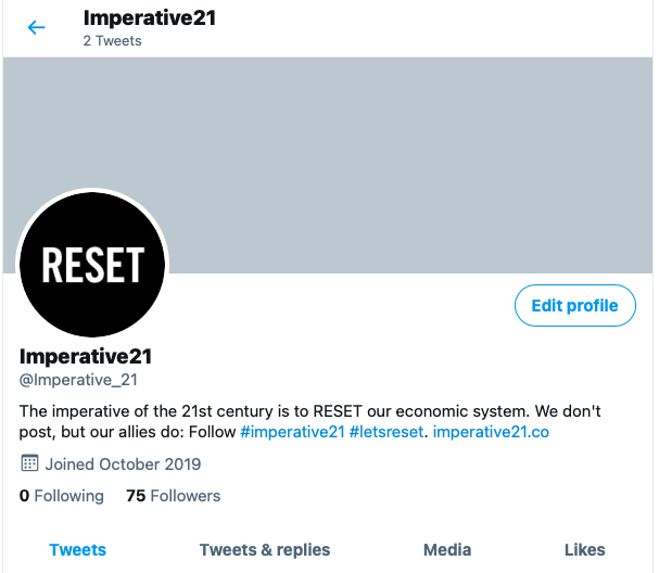 Imperative_21's tweet photo. @TwitterSupport We would like to shut down @Imperative_21 and use @Imperative21, but it is suspended and we don't know why. Also we don't have the email to login and so can't file an appeal. Can you please help? https://t.co/aFI1e9S9cH