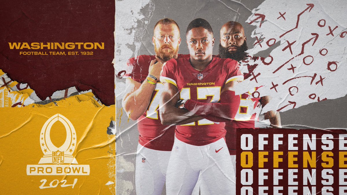 Commanders's tweet photo. 🗣 #ProBowl Twitter voting is now live!

Every RT, QT and reply = 1 #ProBowlVote 

𝗢𝗙𝗙𝗘𝗡𝗦𝗘
🔥 @TheTerry_25 🔥
🔥 @bscherff68 🔥
🔥 Morgan Moses 🔥 https://t.co/qr3JUoSQYC