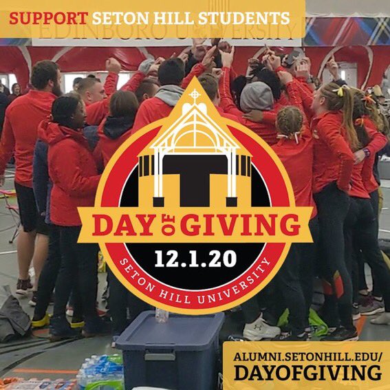 SHUXCTF's tweet photo. Seton Hill Day of Giving is today! Go to https://t.co/V9CaFxq2GJ and write in XC/TF to help out our squads! #RunningSHU #SHUTF #SHUXC https://t.co/zosViWVmp4
