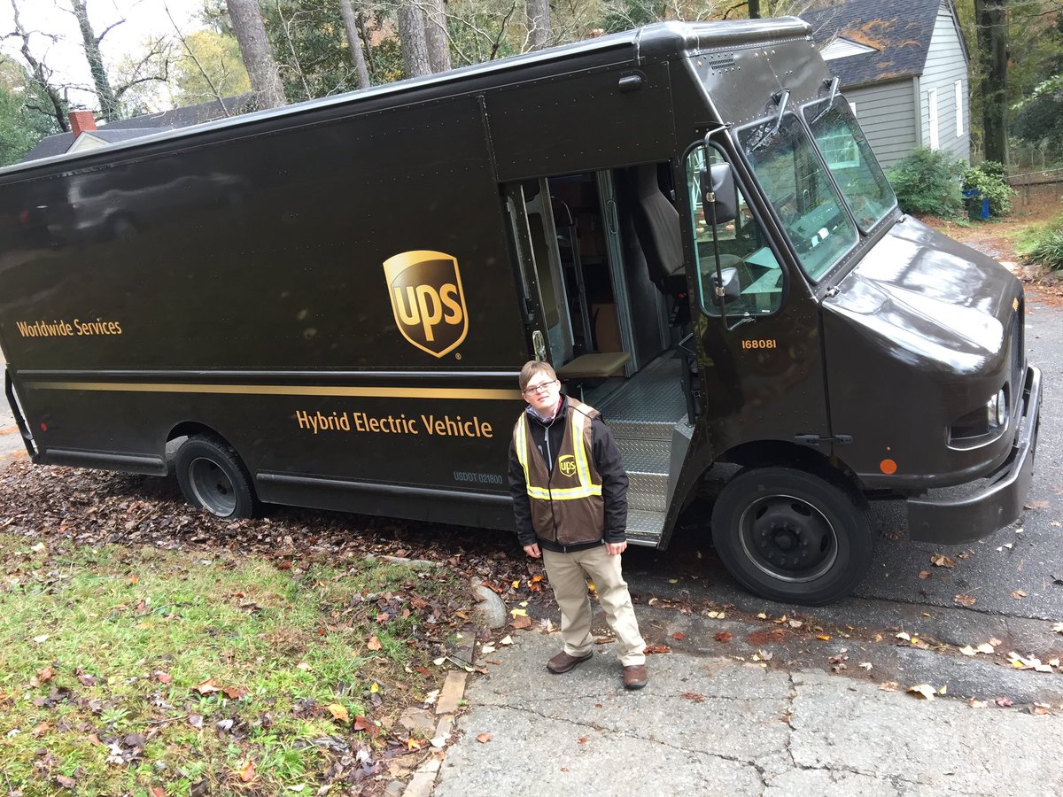 Thank you <a href="/UPS/">UPS</a> for giving my brother a chance &amp; promoting inclusion in the workforce. Jake has Down Syndrome but that doesn’t stop him! He loves his new job running packages up to 8 hours per day. That’s after working 6-10 am every morning at the golf course. I’m so proud of him!
