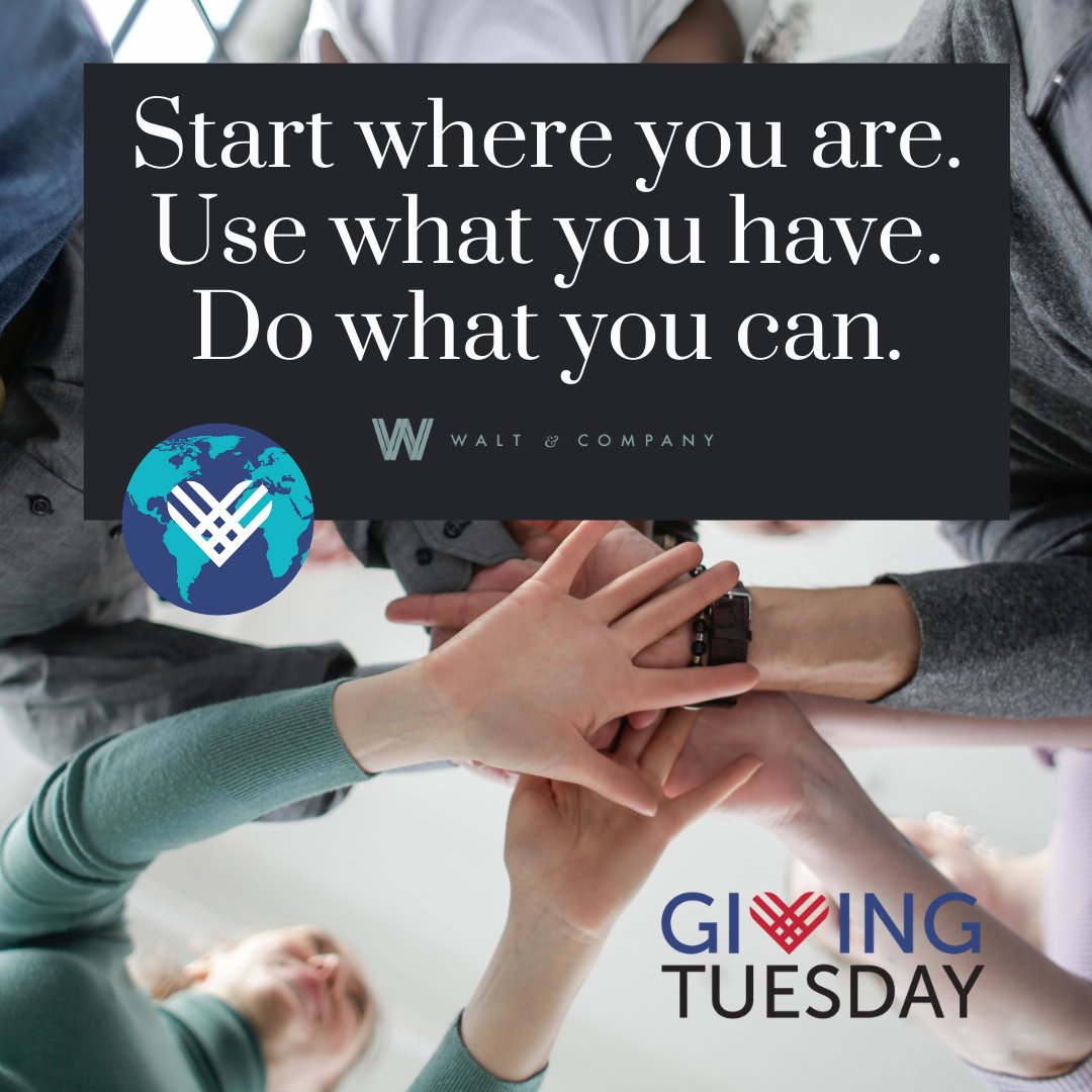 Join the #WaltCrew in celebrating #GivingTuesday by coming together (from virtually anywhere) to give, help and to heal. For more details, visit bit.ly/36sPNFZ #GivingTuesday2020 #GivingTuesdayNow