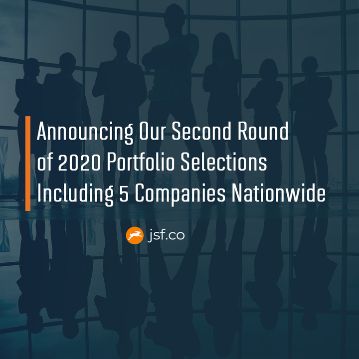 jsfoundry's tweet photo. We are excited to announce our Fall 2020 portfolio companies who will be joining Jumpstart Foundry to #makesomethingbetter. Our Fall 2020 selection of portfolio companies consists of 5 healthcare startups chosen from a pool of more than 200 applicants.
https://t.co/HzFbACzuf3 https://t.co/tyqtr4p4ky