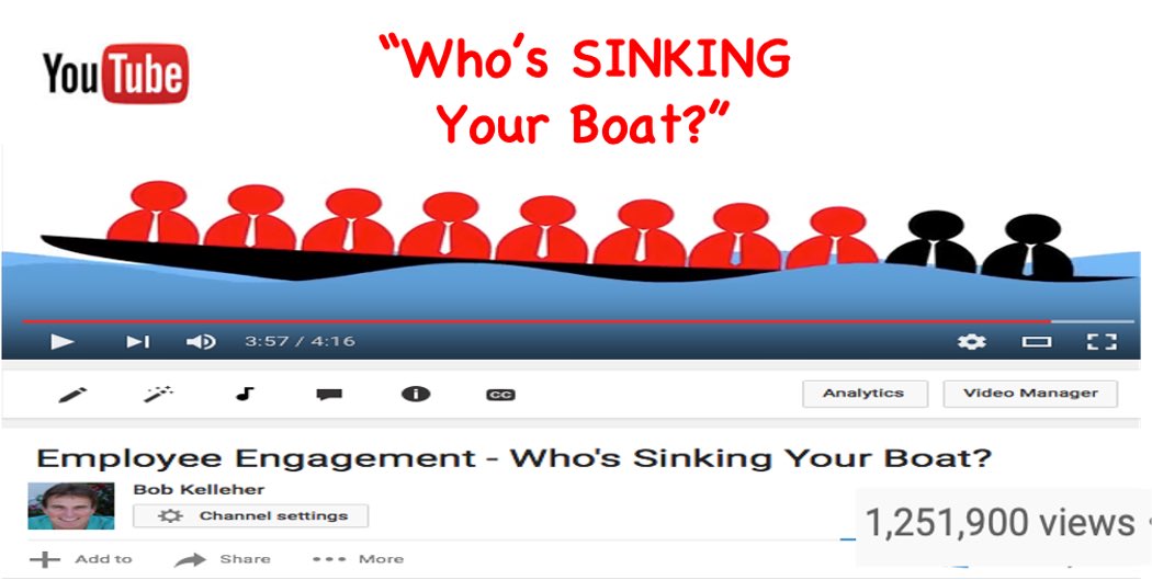 World premiere of "Who's Sinking Your Boat?" 2020
Tomorrow @ 12pm EST, Presented by Bob Kelleher
Register here --> ow.ly/ToEM50CocTU @EmplyEngagement