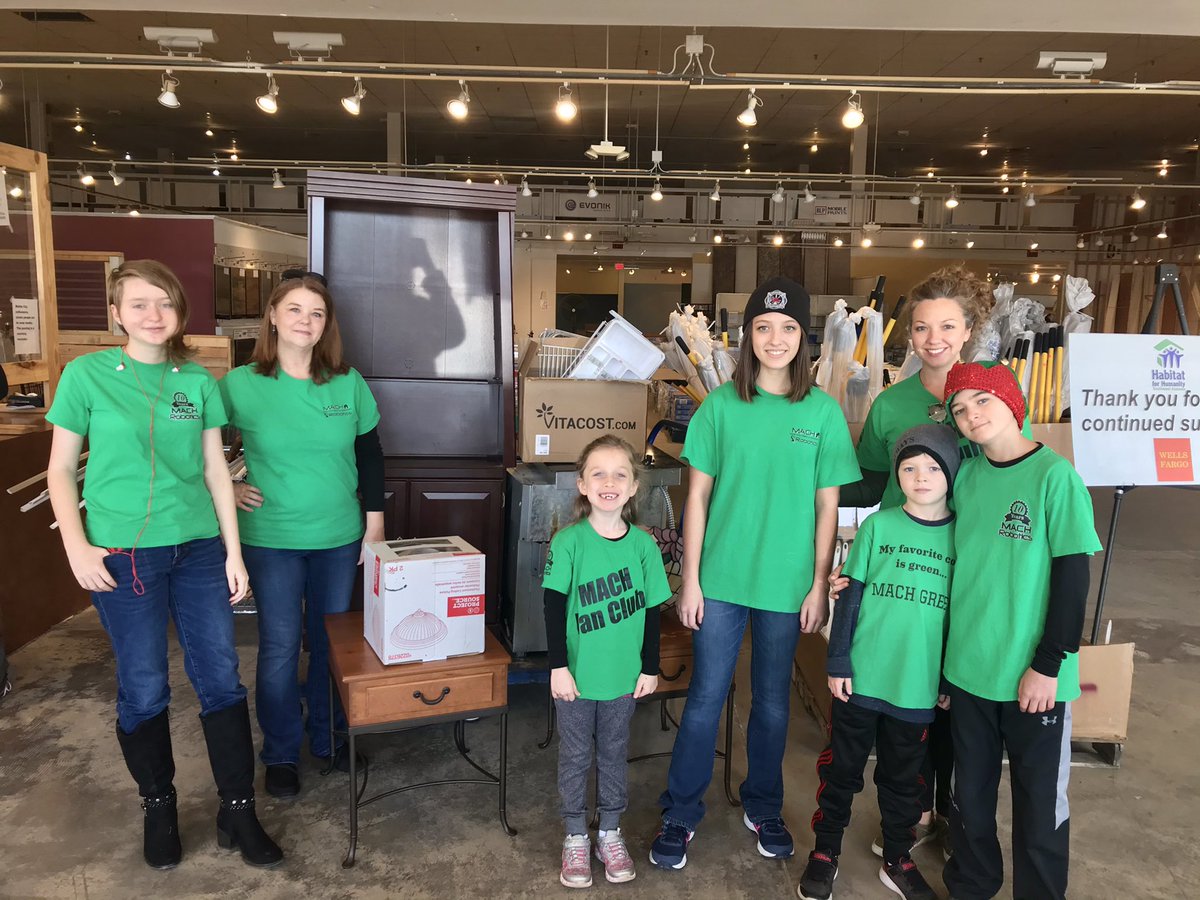 MachRobotics's tweet image. Thank you to the Habitat for Humanity Southwest Alabama Resale store for giving MACH a place to call home during robot season. Please consider making a Giving Tuesday donation to Habitat today. #GivingTuesday2020 #habitatforhumanitysouthwestalabama