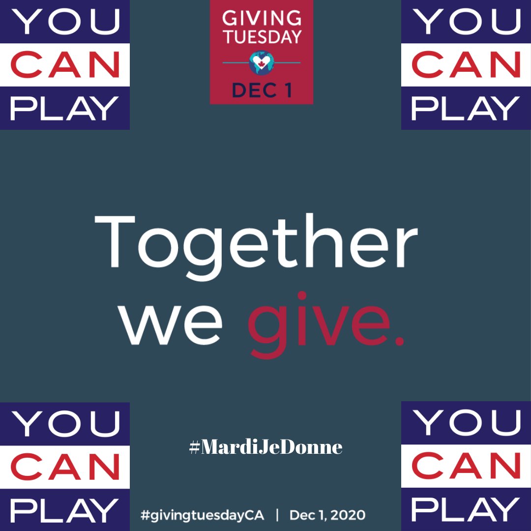 Happy #GivingTuesday . Today we ask that you give in any fashion: donate time, money, social media shares or the message of inclusion in sports. Our programs make sports better for the #LGBTQ community through your support. See our bio for how to donate or volunteer. #YouCanPlay