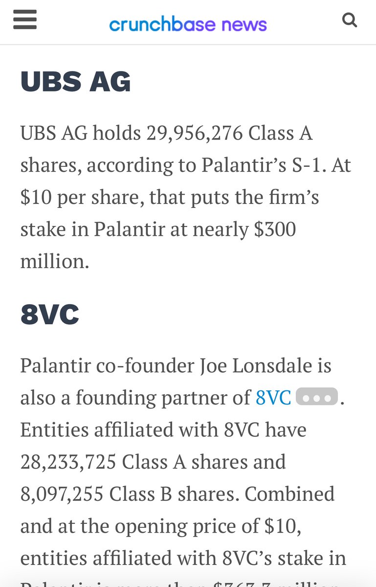 Well isn’t this strange, S0R0S bought stock in the company Palantir 1 week prior to Oct 8th. And 2 weeks after the election, he sold it. UBS bought Palantir stock also.This company deals with CIA IN-Q-TEL  @LLinWood  https://thefly.com/landingPageNews.php?id=3196536&headline=PLTR;MCHP;U;VAR;TDG;GRFS;BK;BAC;JPM;DHI;DRI;ARMK;GM;ATVI;PCG;TMUS;NLOK;PTON;C;LBRDK-Soros-takes-stake-in-Palantir-exits-TransDigm-position  https://twitter.com/LLinWood/status/1333815984390610945