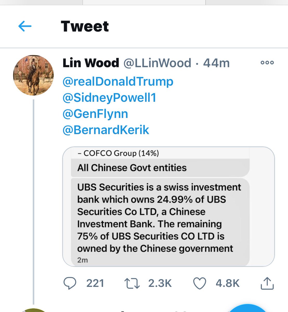 Well isn’t this strange, S0R0S bought stock in the company Palantir 1 week prior to Oct 8th. And 2 weeks after the election, he sold it. UBS bought Palantir stock also.This company deals with CIA IN-Q-TEL  @LLinWood  https://thefly.com/landingPageNews.php?id=3196536&headline=PLTR;MCHP;U;VAR;TDG;GRFS;BK;BAC;JPM;DHI;DRI;ARMK;GM;ATVI;PCG;TMUS;NLOK;PTON;C;LBRDK-Soros-takes-stake-in-Palantir-exits-TransDigm-position  https://twitter.com/LLinWood/status/1333815984390610945
