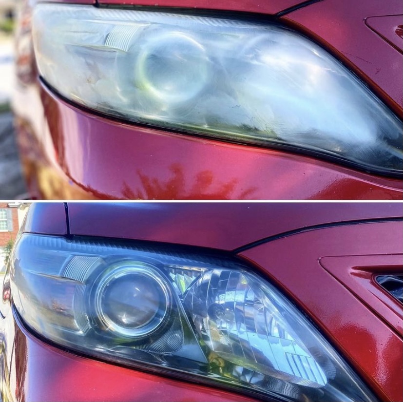 7seasonsllc's tweet photo. Headlight Restoration. Before and After. https://t.co/H3a4xk7Uoh
