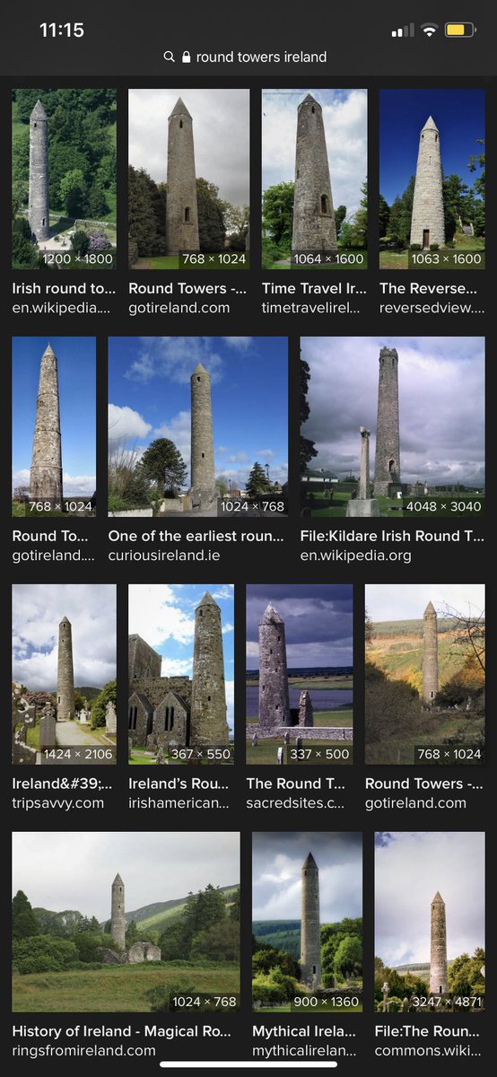 Here is the link to the fascinating articles. It links you to all 4 parts of the article, at the bottom of the site page.  http://www.trcb.com/travel/destinations/the-enigma-of-the-irish-round-towers-part-one-5366.htm