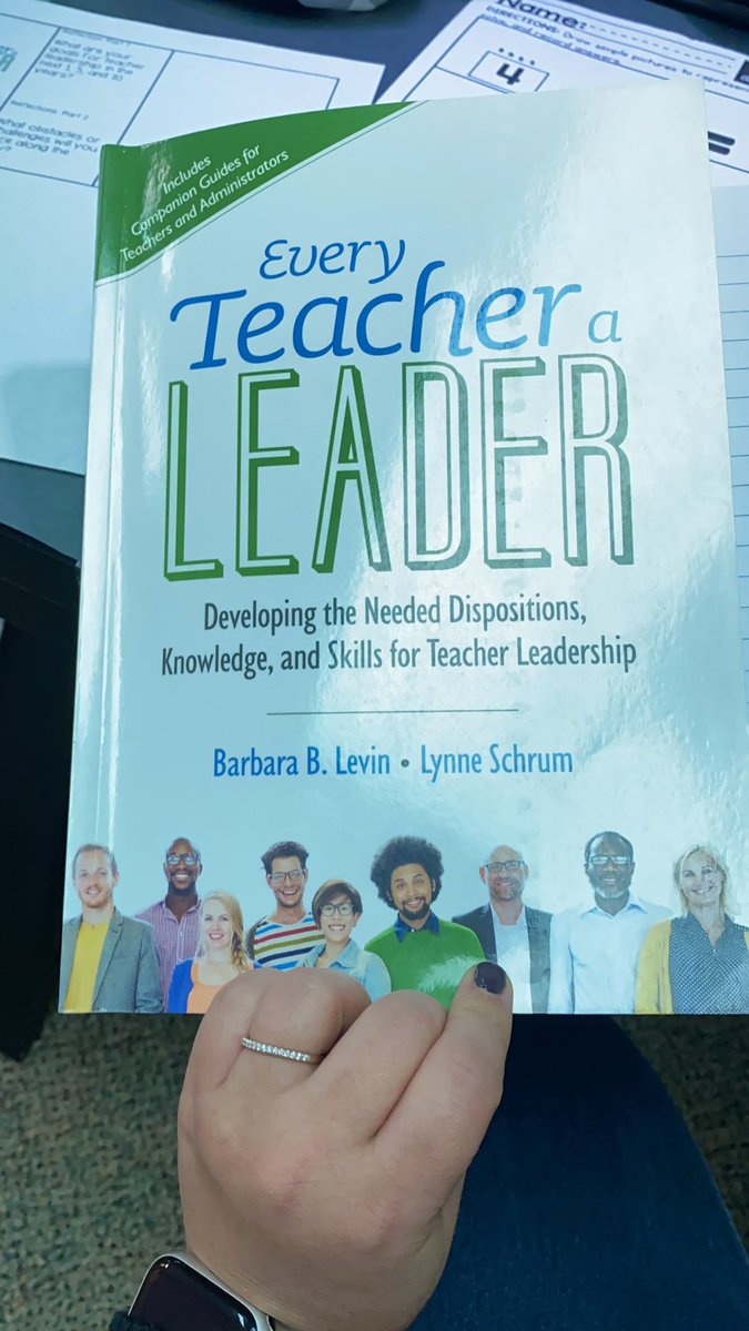 brittjaramillo's tweet photo. Learning so many important things from this book! This week we are focusing on dispositions of teacher leaders and it opened up a discussion with my team about what we think the qualities are of a good teacher leader. Love sharing the things I am learning!
#PISDLAchat @pisdesela https://t.co/cLgGSYVqrn