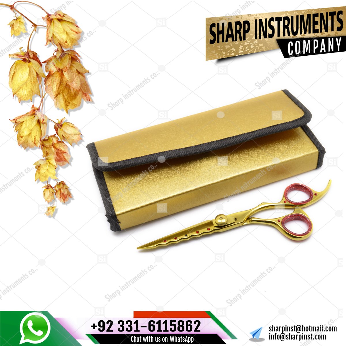 SharpCompany's tweet image. We Are Manufacturer And Exporter Of Barber scissors And All. Kind Of Beauty Instruments  Feel Free If Have Any Question ✅
For more information visit our website. sharpinstruments.trustpass.alibaba.com