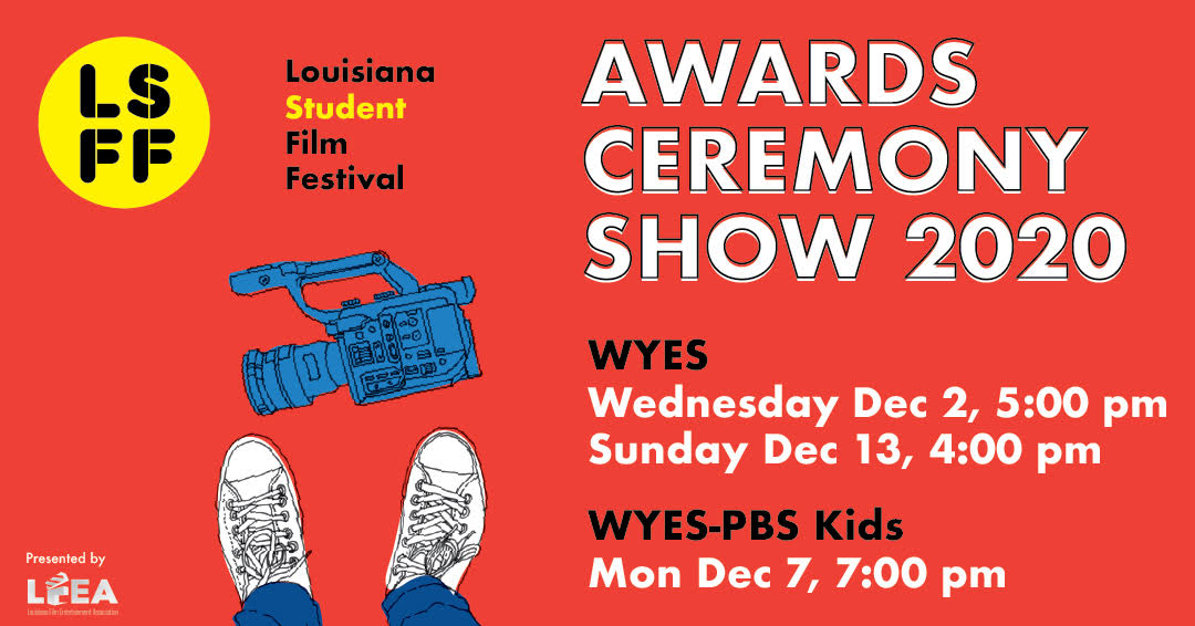 Join The Ranch for this fantastic awards show honoring Louisiana’s Student filmmakers! 
Set your DVR!!