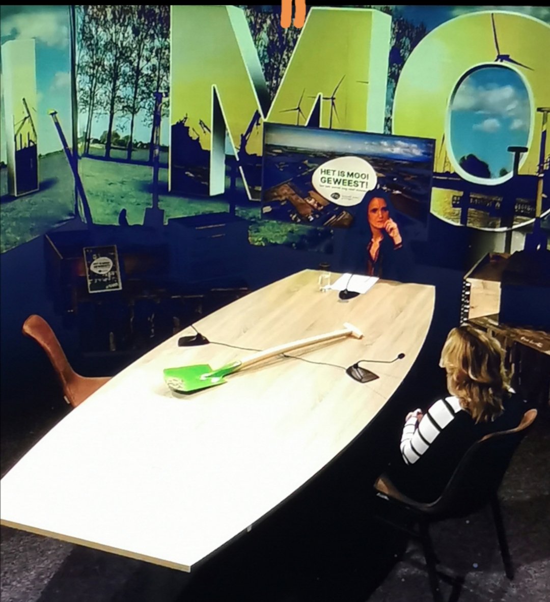 Mooi project mogen doen voor <a href="/EBGroningen/">Economic Board Groningen</a>  en nu onze spade prominent in beeld #RaiveOetGrunn