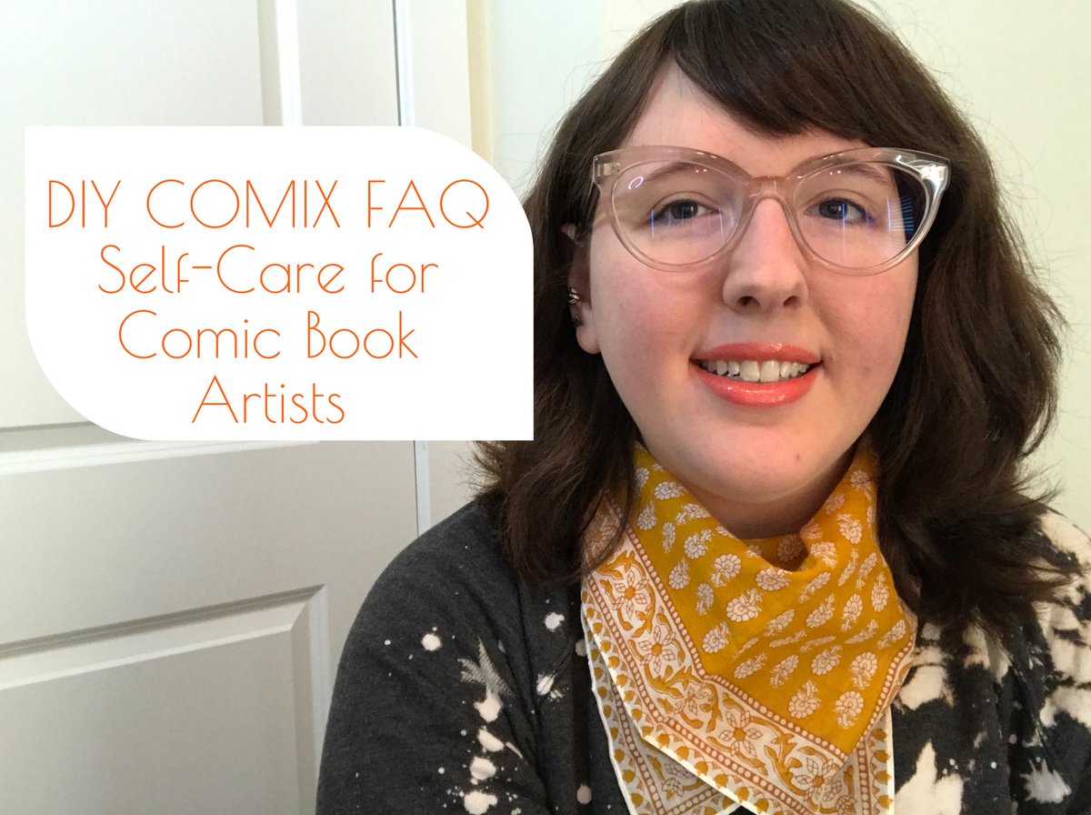 DIY Comix FAQ: Self-Care for Comic Book Artists | What I’ve Learned from My Physical Therapist