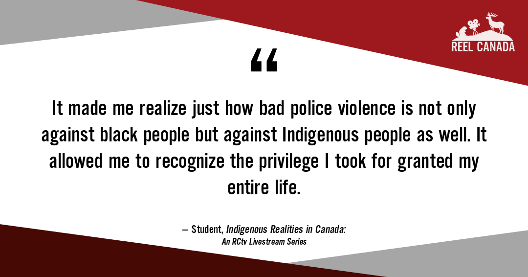 REELCANADA's tweet photo. We'll be sharing some thoughts shared from students on RISE with @sarainfox &amp; @Ostwelve. Please share with us some of your thoughts #REELCANADA #antiracism #canadianteachers https://t.co/U8Wwer3Dx4