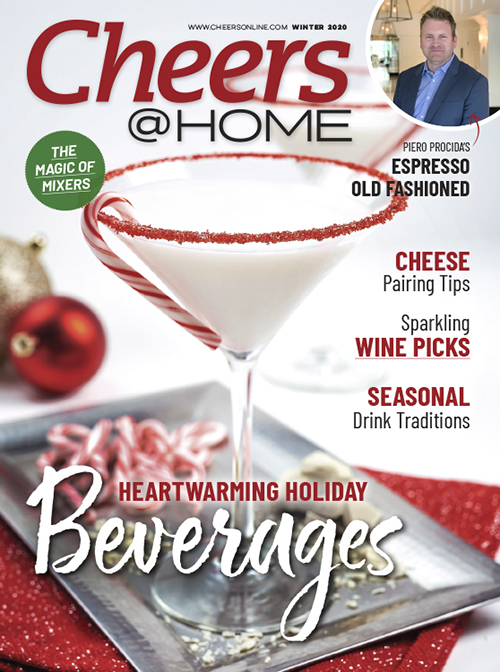 Now is the perfect time to mix up some holiday cheer at home to keep those spirits bright (and sane!)🍻🍵🍸🎄🎁 I am honored to be featured in the first issue of Cheers@Home, a brand new publication designed for anyone who enjoys making drinks at home! ow.ly/4Y8t50CzJTY