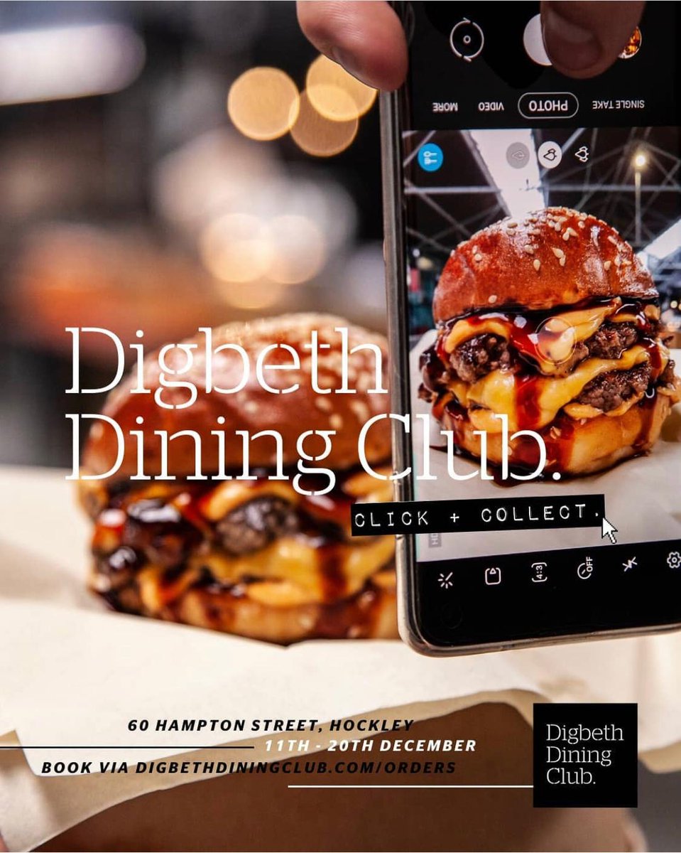 We have a load of exciting news to announce for 2021 – but until then – we will be bowing out of 2020 with one final run of our Click + Collect offering.

I'm sure most of you know the drill by now: It's safe, easy and quick.

10 days in a row. Menus go live on Thursday. ✌️