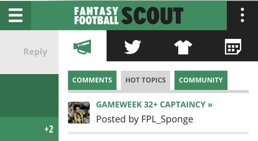 8) Getting my first hot topic on  @FFScout (courtesy of  @FPL_Gregor)