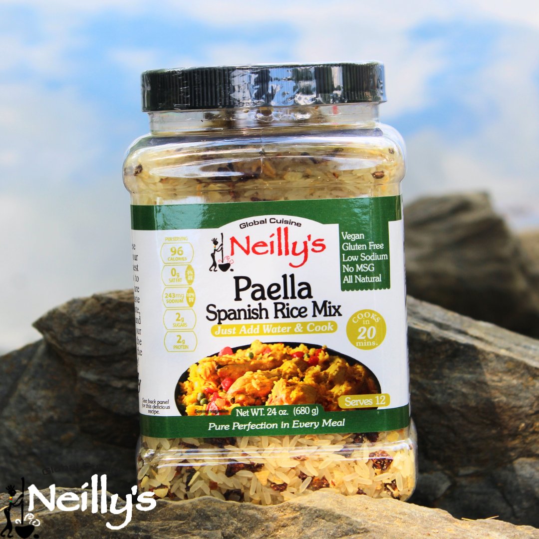 Neillys1's tweet photo. Get back to basics with Neilly's Paella rice mix. It's so simple all you need is a rice cooker/pot and water.

#tastytuesday #neillyys #nfkitchen #yum # paella #easy #foods https://t.co/KRtd0QoZ0q