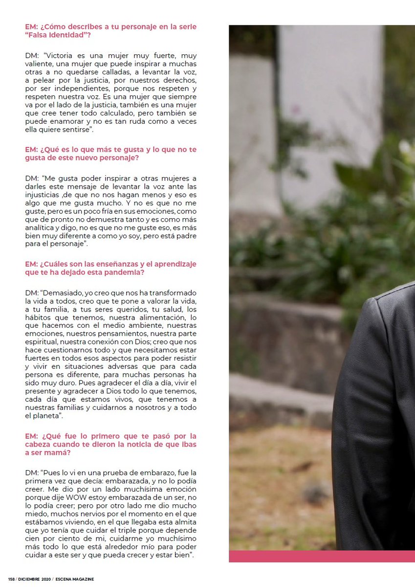 dmdulcetess's tweet photo. 📷 Scans de @DulceMaria en @EscenaMagazine. (3) 🙂
#DulceMaria #EscenaMagazine https://t.co/ZhYEra8Kxf