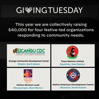 6) My  @DecolonizWealth giving circle (Liberated Capital) is also raising $40K to provide each of these organizations $10K each today!  @SicanguCDC  @tewawomenunited  @NativeWomenLead @nativeamericandev  @NativAmerDevCtr  #GivingTuesday  