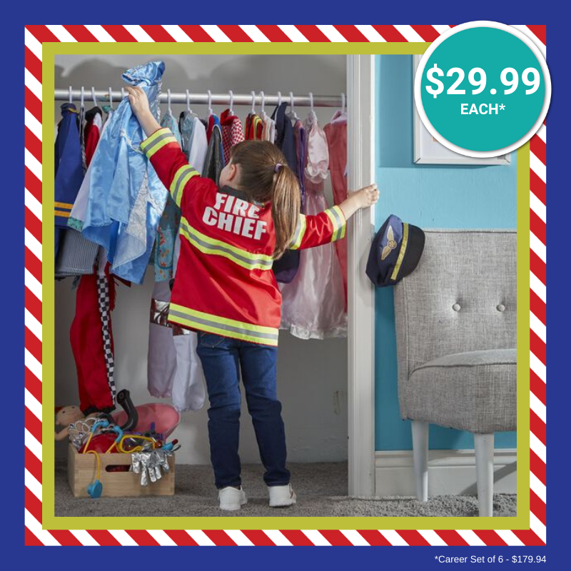 👮🧑‍🚒👷‍♂️ Dress the part with inspiring role play costume sets and realistic extras to bring make-believe worlds to life! 👩‍⚕️👨‍🔬 Shop Today: bit.ly/SA-LCIRolePlay…

#schoolaids #christmas #giftideas #christmasshopping #shopsmall #christmasgift #imaginativeplay #learningthroughplay