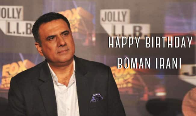 Happy 60th Birthday to Indian Actor, Mr BOMAN IRANI Ji. 