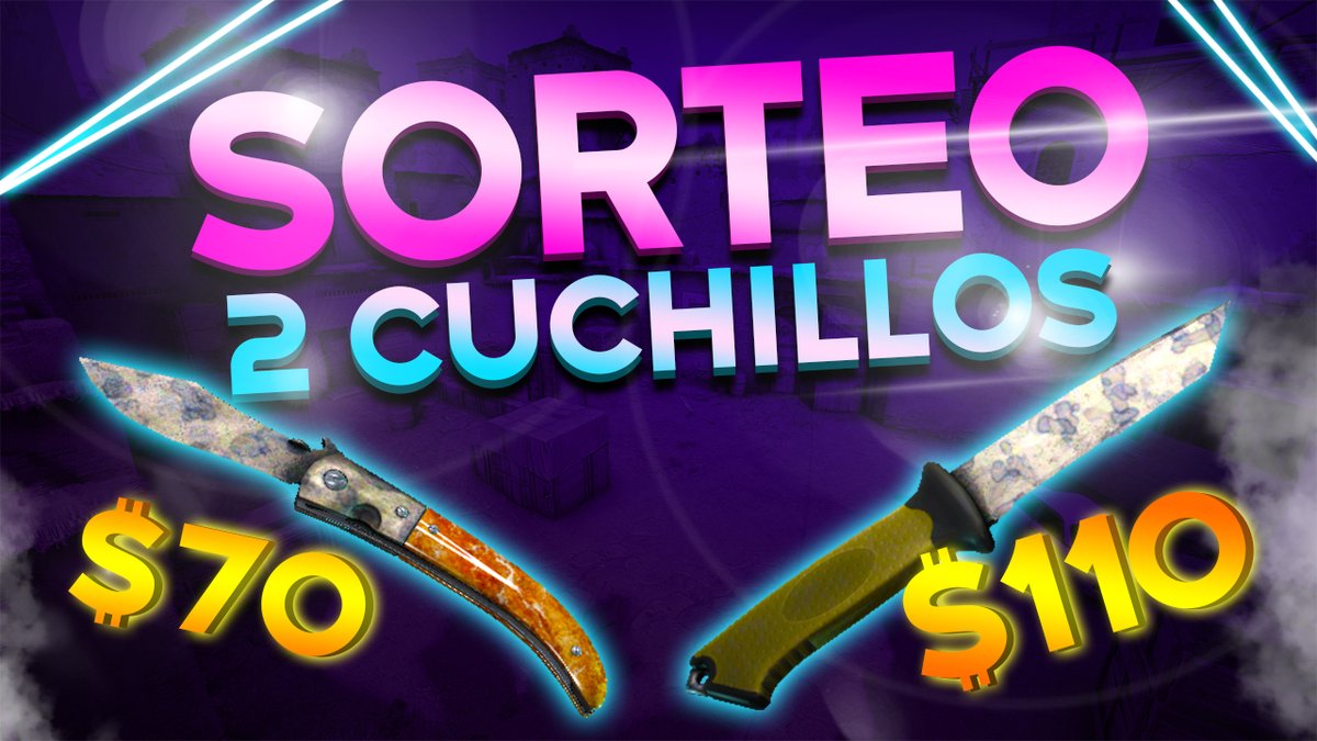 ZheloTV's tweet image. SORTEO DE FAKAS!

●Navaja Manchado GRATIS (70 dolares) 

Requisitos aquí: bit.ly/3obM05N

●Ursus Manchado (110 dolares)

Requisitos:

→Depositar con mi código: p.skin.club/V20ZHELO12
→Subir captura a Twitter etiquetándome.