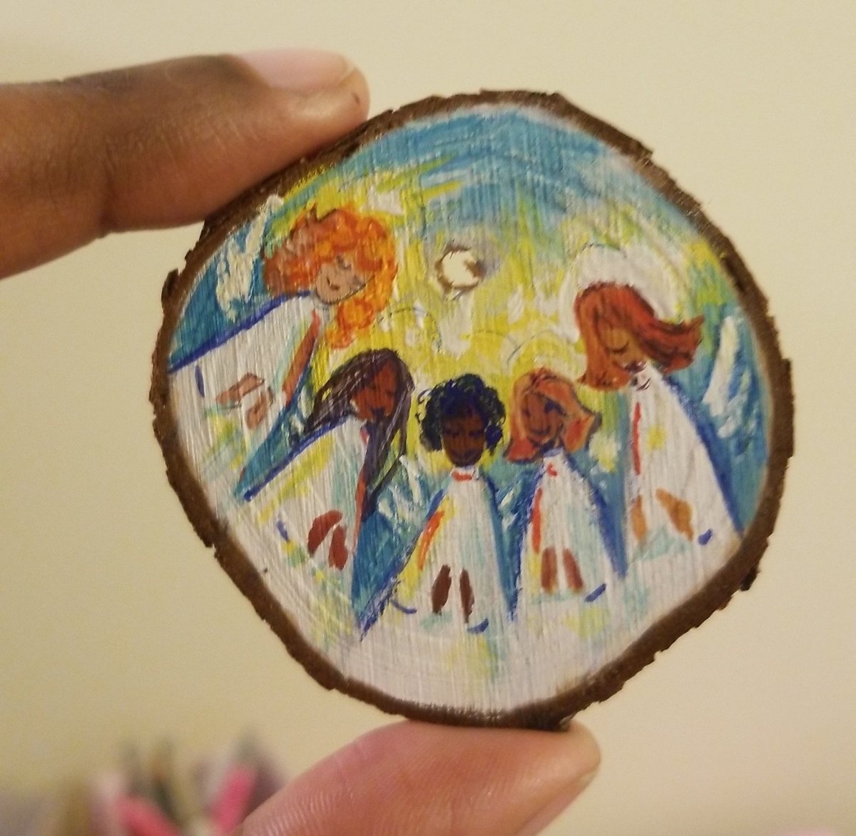 Trans creators of color, post your work, stores, etc!!!! Let's celebrate and support eachother !!!My name is Bobbie and I'm a Black nb lesbian !! You can check out more of my work  @BobbiePrincette, and purchase prints and stickers on our store >  http://Cookyy.art&nbsp; < !!