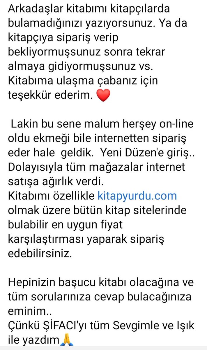 alevcedim's tweet photo. Ve ŞİFA'nız OLdu bile çok şükür🙏

Alev Cedimağar

#Şifacı #dogannovus #ALEVCEDİMAĞAR #kitapyurdu #seçmekitaplar #okunmasıgerekenkitaplar #online #parapsikolojitürkiye #ruhsalaşk #ruhsalbilgiler #farkındalık #ruhsalgelisim https://t.co/QjaLkriTMS