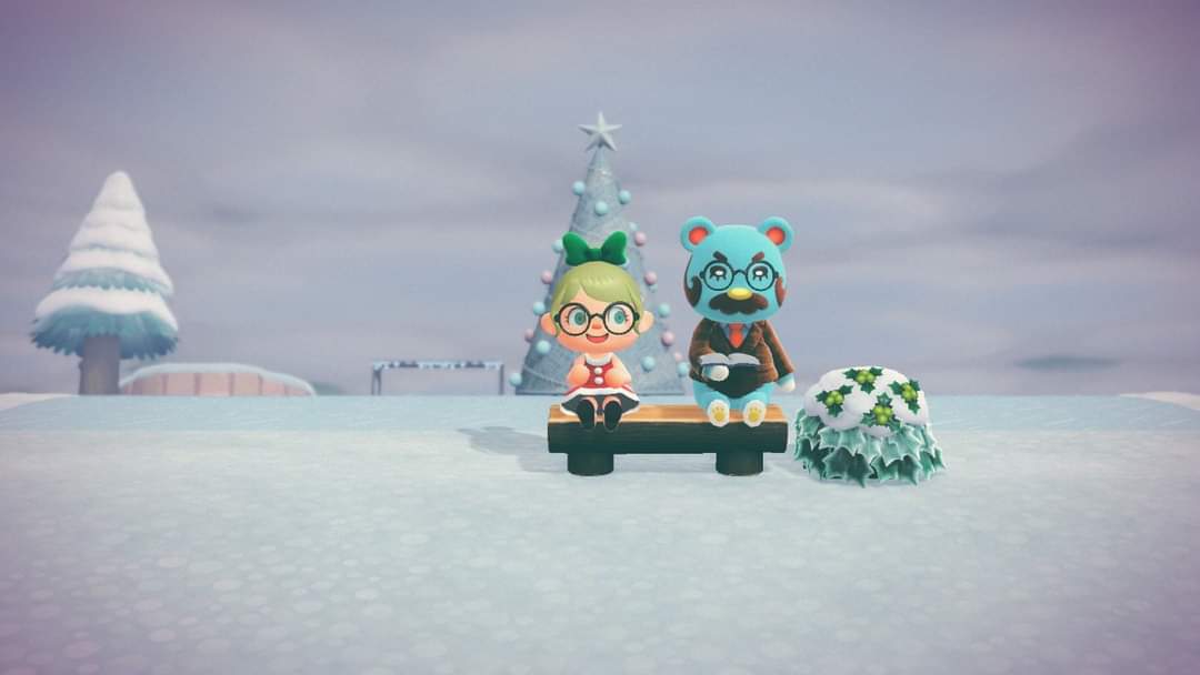 ThevilleA's tweet photo. When you're trying to build a new area but your favorite villager came to hang out. 🥺 #acnh #animalcrossing #acnhvillagers https://t.co/TAD60xOFCz