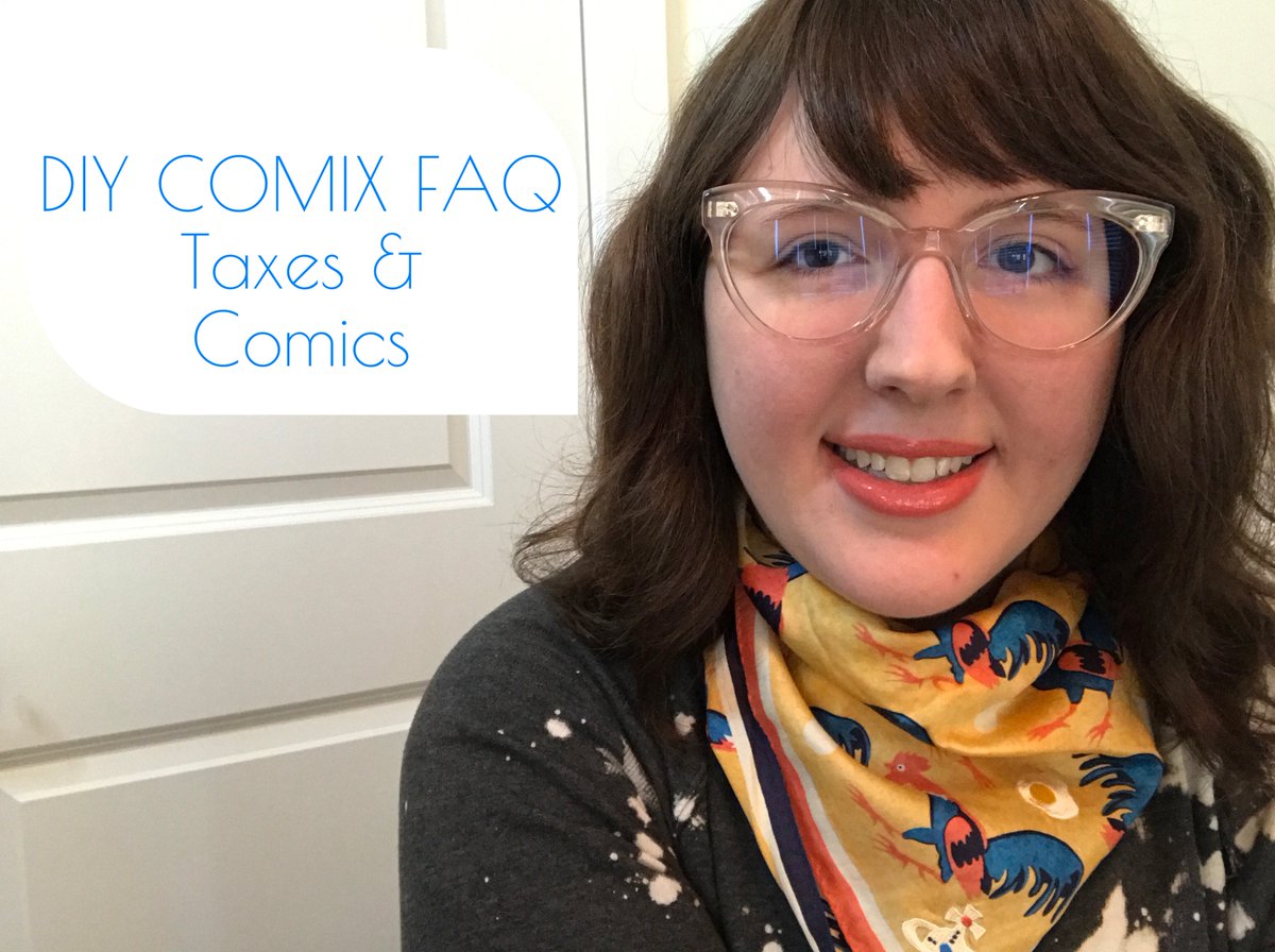DIY Comix FAQ: Taxes & Comics | A Few Ideas to Consider
