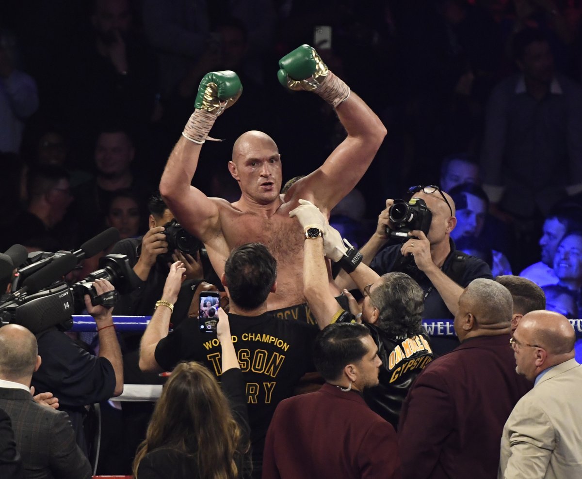 Tyson Fury has been nominated for BBC Sports Personality of the Year following his win over Deontay Wilder 👑