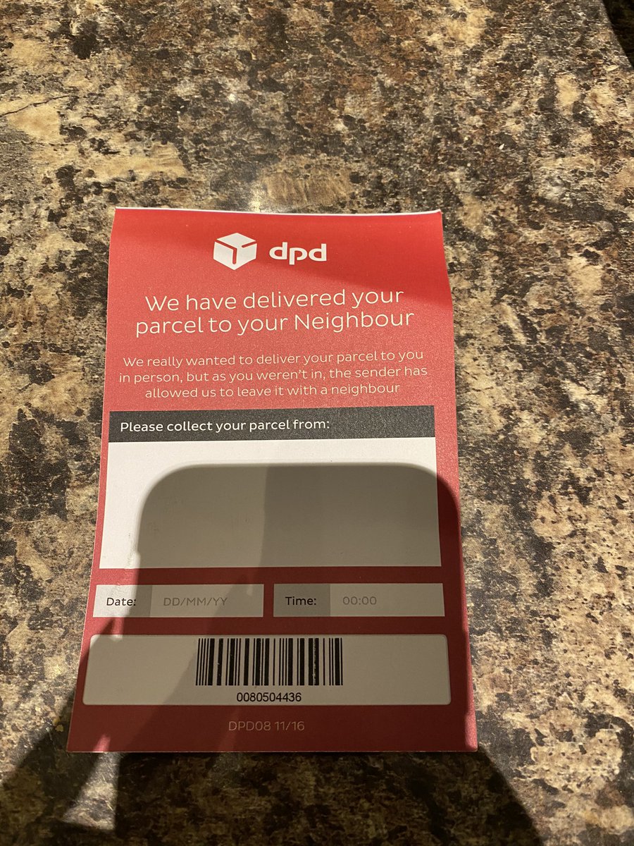 Vickster_11's tweet photo. @DPDgroup_news hey DPD...what’s this a guessing game?!!! https://t.co/huL2jkcg3R