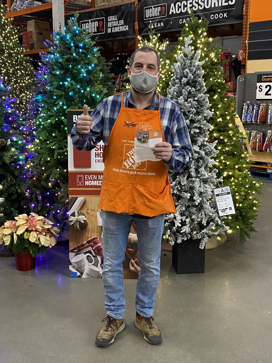 Congratulations to our leader of the freight team Doug. He is receiving a Homer for his leadership and providing direction for a strong recovery on Sunday.