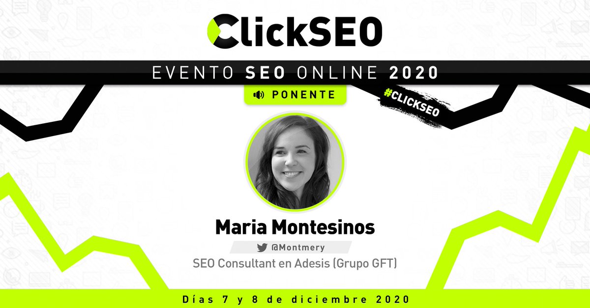 AlbaMdi's tweet photo. ¿Quieres aprender sobre SEO?

7 y 8 de diciembre

+ de 30 ponentes

10.000€ en regalos

Un hashtag #clickSEO 

Organiza @Clickeo2 y @AlvaroRondonV

Algunos de los ponentes: 

@Marc__Cruells
@Montmery
@Martarromsua
@MiguelCidrex

https://t.co/mIHvDHYuOO https://t.co/IqGiVWSxeN