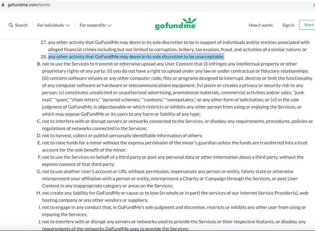 Action Items! Go to Sarah Dye's gofundme  https://www.gofundme.com/f/schooner-creek-farm-constitutional-defense-fund & report it  https://www.gofundme.com/contact/suggest/fraudBc let's be real a southern IN lawyer doesn't cost $25k & cash raised could be redistributed to white nationalist causes, like food for struggling AmIM CEO Patrick Casey