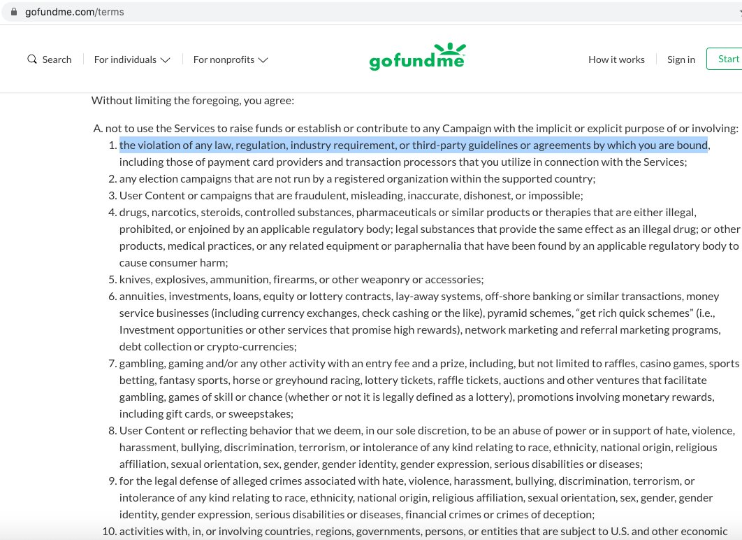 Action Items! Go to Sarah Dye's gofundme  https://www.gofundme.com/f/schooner-creek-farm-constitutional-defense-fund & report it  https://www.gofundme.com/contact/suggest/fraudBc let's be real a southern IN lawyer doesn't cost $25k & cash raised could be redistributed to white nationalist causes, like food for struggling AmIM CEO Patrick Casey
