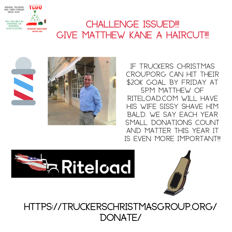 TCGO2014's tweet photo. Matthew Kane of https://t.co/5BGi4iTJf7 has thrown down the gauntlet. If TCGO can hit their goal of 20,000 raised by Friday Dec 4 at 5 pm Eastern His Wife will Shave his head abled on Facebook on Dec 5th at 5PM. He is encouraging others to issues their own challenges to help TCGO https://t.co/xi9M9gH4ms