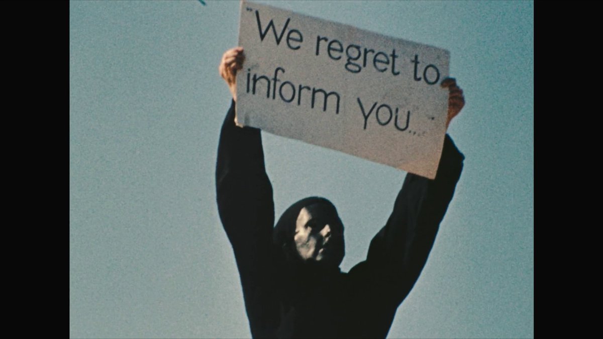 a suggestion from Chris Marker: "...resistance, instead of protest", and: "If the five sides of the pentagon appear impregnable, attack the sixth side." — a Zen proverb