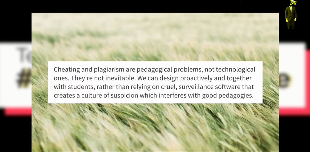 This is the core point of everything #AgainstSurveillance, for me. Thanks for this, <a href="/Jessifer/">Jesse Stommel</a>.