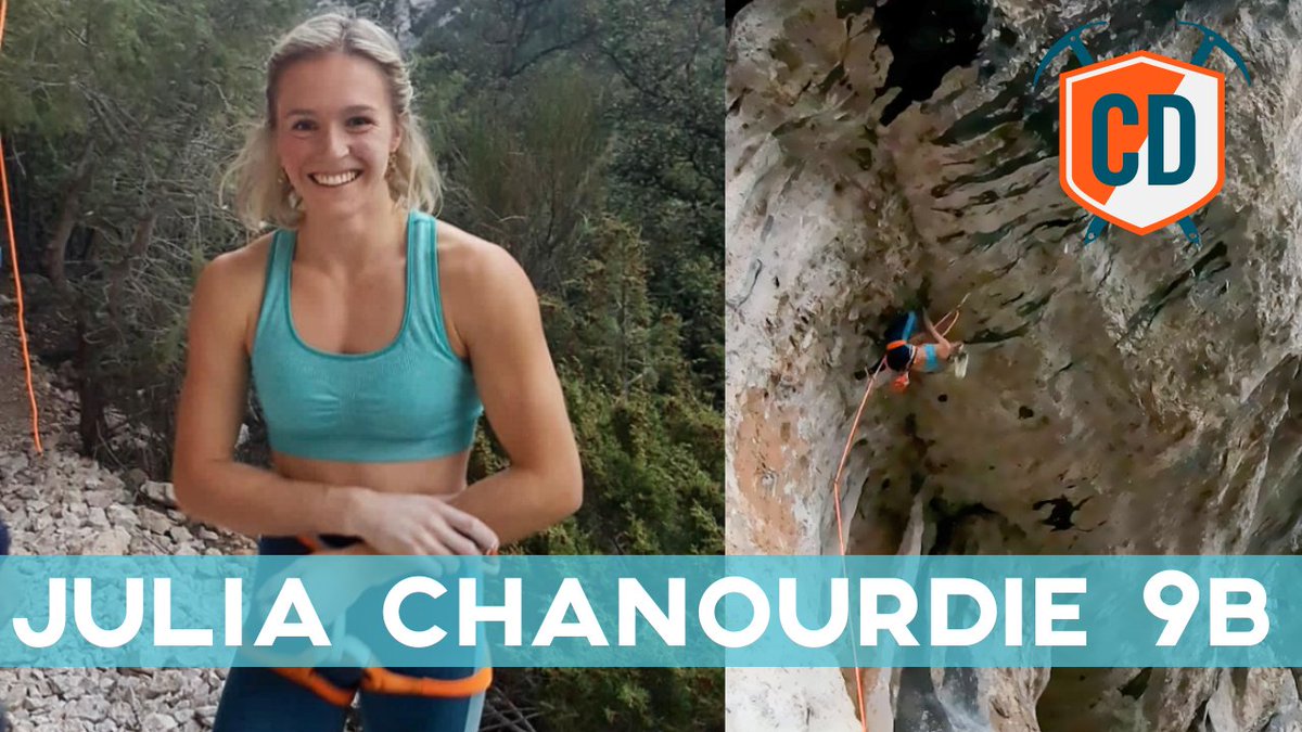 Julia Chanourdie climbed her first 9b Eagle 4, an Adam Ondra route. She is now the third woman to climb a 9b and the first french woman to climb that grade! -> https://t.co/QsQJ5Uj1N6 #climbing #rockclimbing #sportclimbing https://t.co/oiTDDhEABg