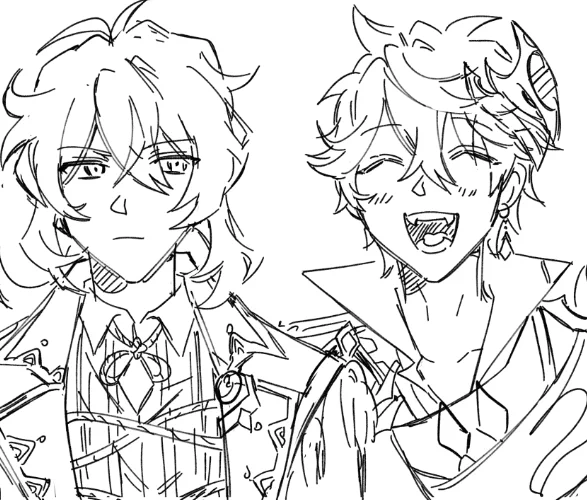 at this rate im gna end up posting a sketch of every single panel before i finish the actual comic LOLLL 