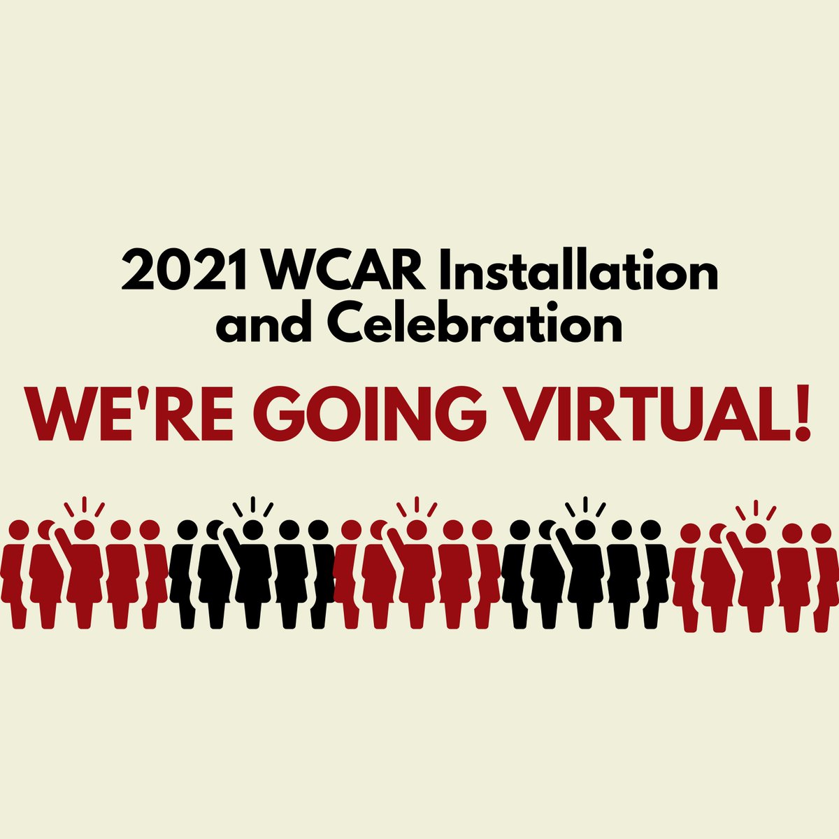 WCAR_TN's tweet photo. Join us today at 4pm CST via Zoom for our Virtual 2021 Installation and Celebration! https://t.co/AetzYOxGGz https://t.co/wcoaIgCcOG