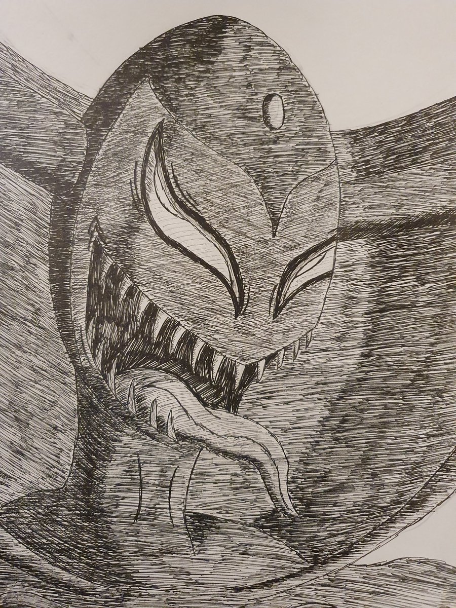 FinchsterDraws's tweet photo. A sketch of a new favourite Digimon! DoneDevimon. Love the inspiration behind this guy. #Digimon #digimoncybersleuth #DIGIMONADVENTURE2020 #NintendoSwitch #BandaiNamco #DoneDevimon #Digivice #cartoonist #sketchbook #cartoon #characterart #cartoon #doodleart #doodle #quicksketch https://t.co/VrXvn50OeI
