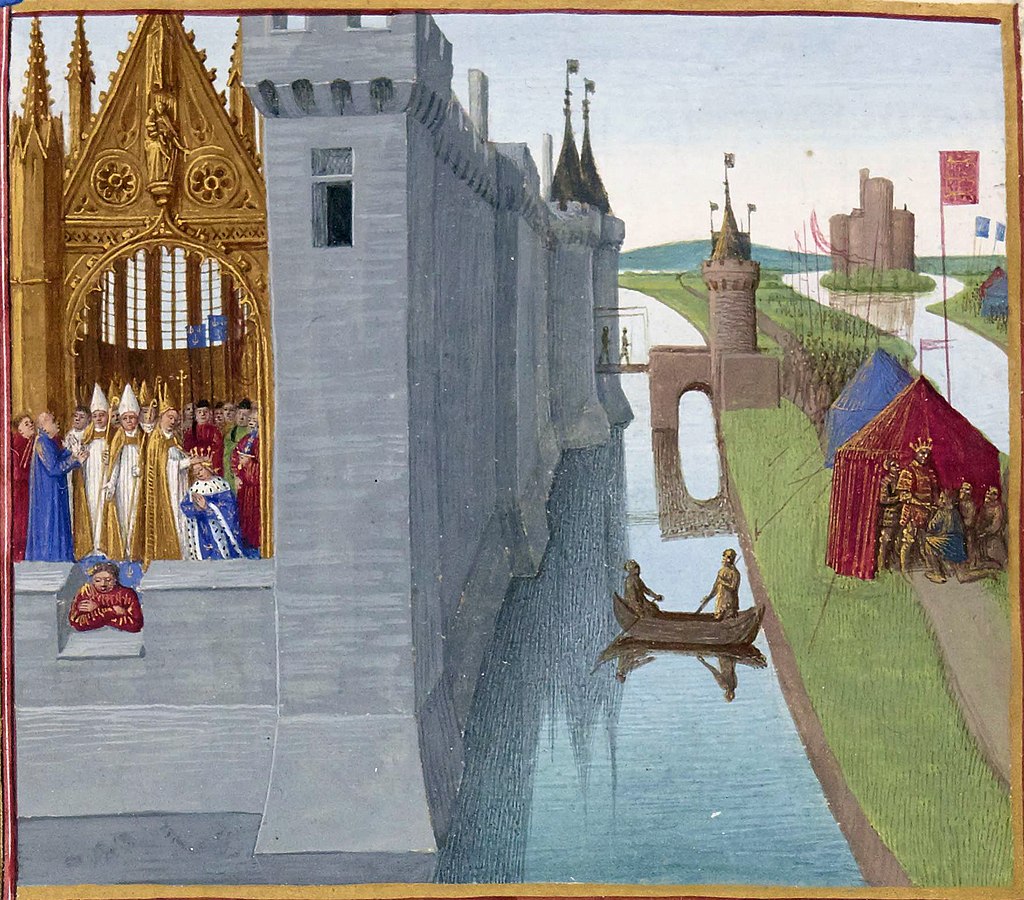 O_Longueville's tweet photo. King Louis VI (died on the 1st of August 1137), called the Fat or the Fighter, was born the 1st of December 1081. Louis was the #Capetian king to significantly contribute to centralizing the royal power. He became one of the first strong kings of France since @Charlemagne. https://t.co/o0Zfdj6EO7