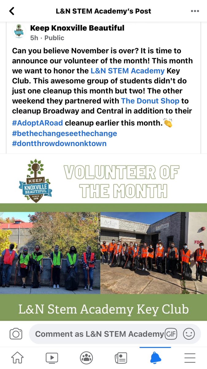 yimcyco's tweet photo. Our Key Club members have been very creative in keeping up with social distancing service projects!❤ @lnstemkeyclub @LNSTEM_PTSA @LNSTEMAC https://t.co/oXAUhvoPYr