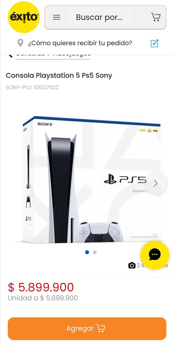 @PlayStation_LA @PlayStation @almacenesexito Hola, miren como algunas personas revenden sus consolas PS5 por precios muy superiores al precio real. El Éxito deberían de verificar el porqué de esto, ya que Playstation los tiene como vendedores oficiales en su web en Colombia. https://t.co/bT33uajSnb